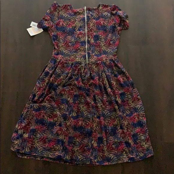 NWT lularoe Amelia pocket dress large new - Picture 4 of 4